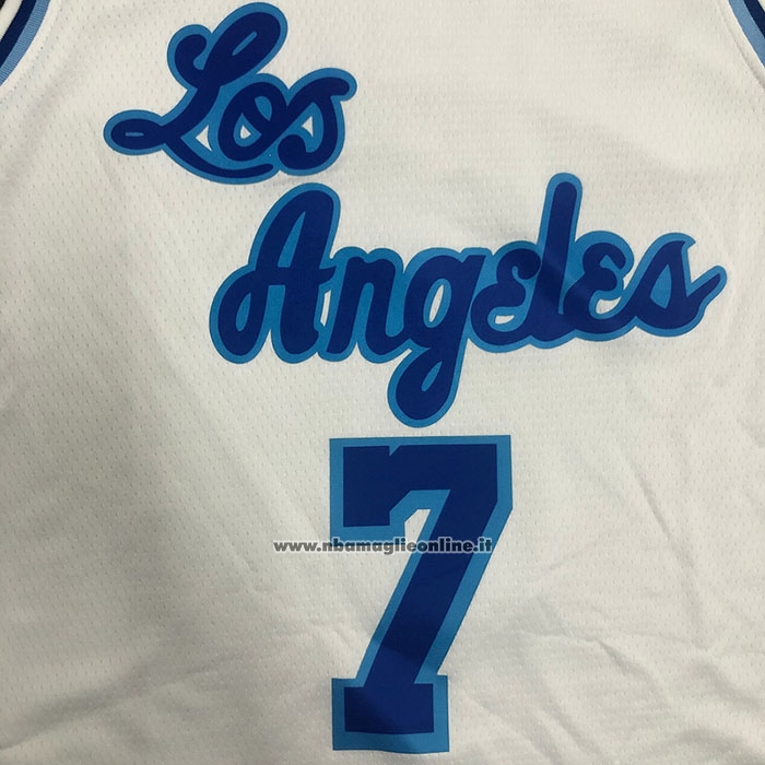 Maglia Los Angeles Lakers Carmelo Anthony #7 Classic 2019-20 Bianco